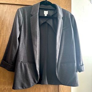 LC Lauren Conrad Women’s Professional Blazer | Gray | Sz 12